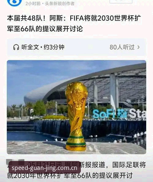 电子竞技体验功能详解 2030年世界杯扩军至66队操作教程:从赛事变革到观赛体验全解析